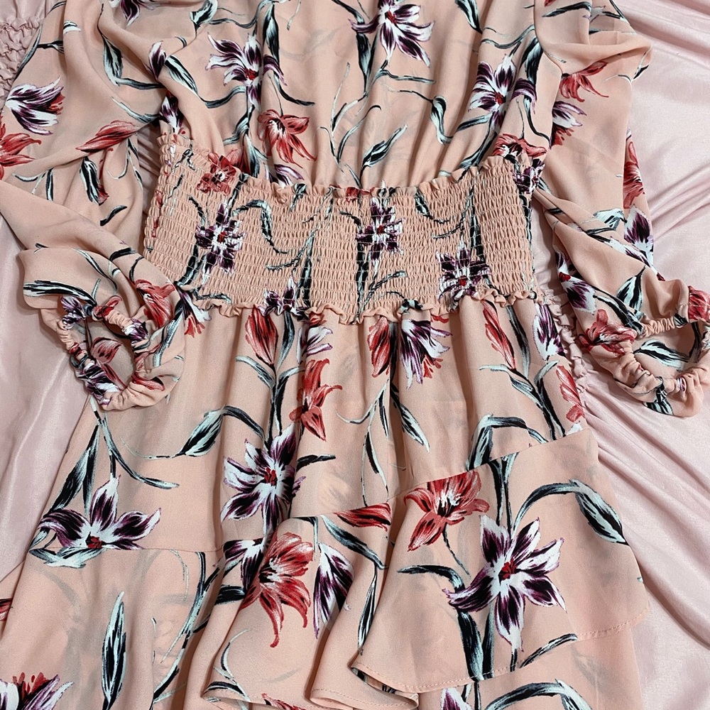 Floral midi dress